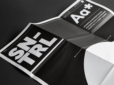 Santral Specimen Poster font poster specimen type typeface