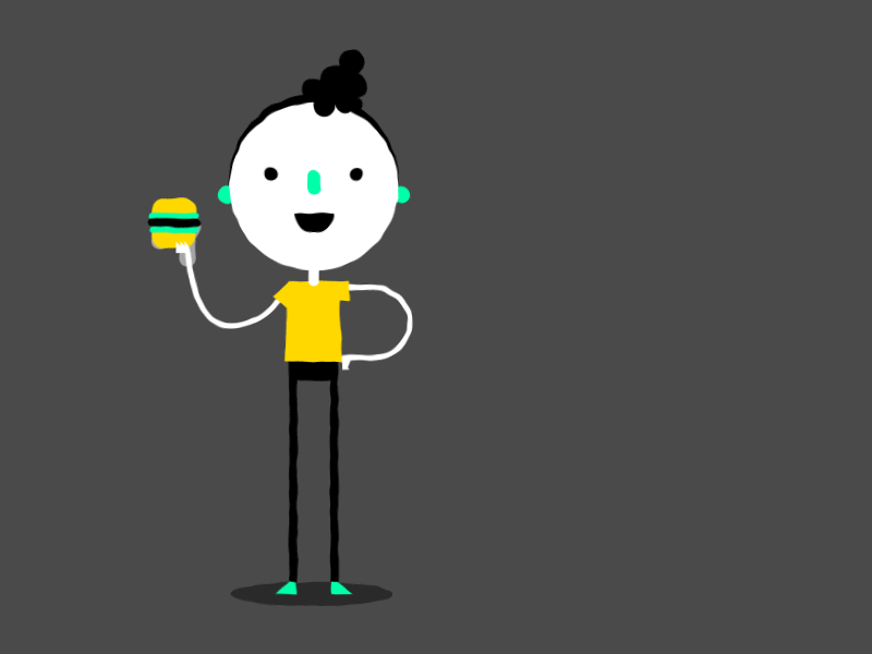 Ale.grasa.cara animation fanzine illustration madrid type vectorial