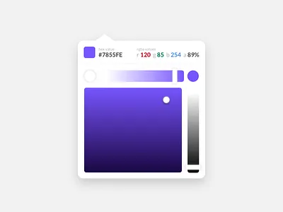 Pick a color color picker purple