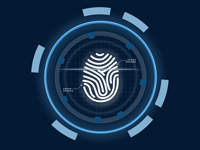 Fingerprint Password fingerprint illustration password scan