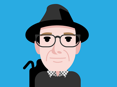 Steve O'Hear illustrator journalist portrait techcrunch