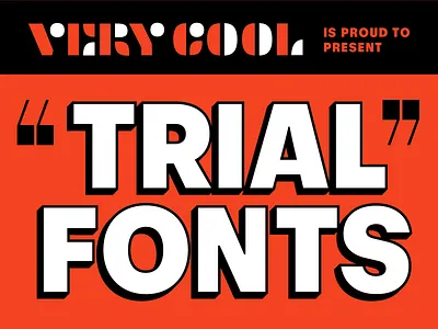 Trial Fonts fonts free trial typeface