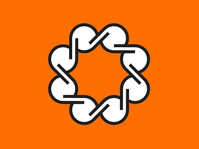 United Chemists abstract circular logo retro