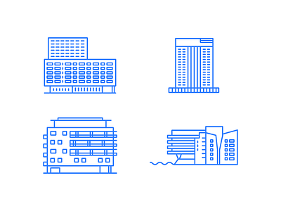 4 buildings bratislava building illustration prva penzijna river park solar tower115 vlarska