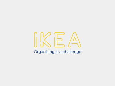 Ikea® concept ikea logo minimal sweden