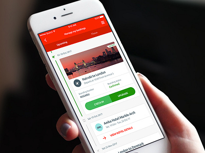 Kenya Airways airlines app flights ui ux