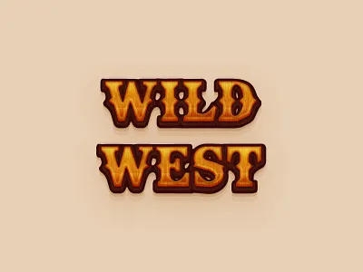 Western Text illustrator text tutorial vector western