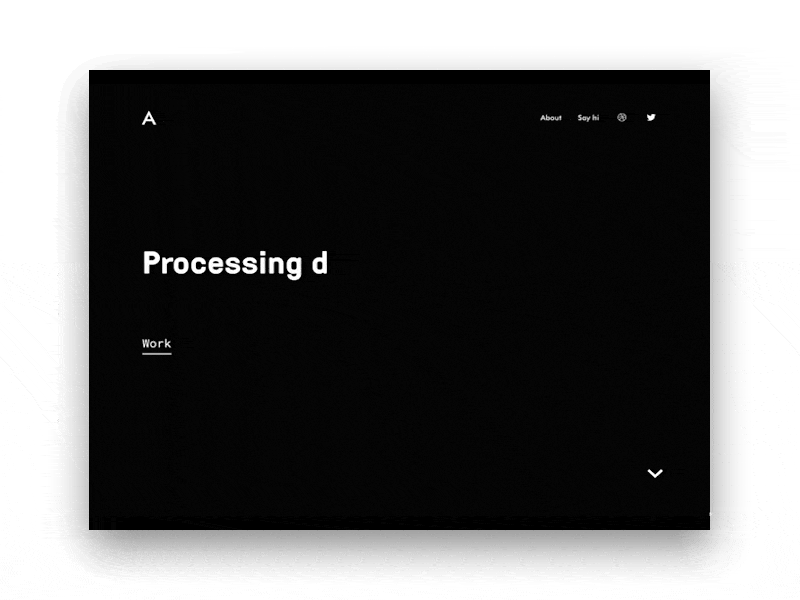 New Portfolio Preview designer gif landing page layout personal portfolio responsive ui uix ux web design