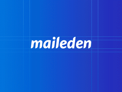 Maileden isometric animation animation gif gradient illustration isometric logo project