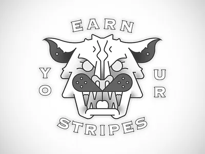 Earn Your Stripes black dad earn feral hi line stripes tattoo white your