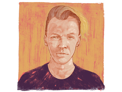 Marcin adobe art branding design digital fire idlmr illustration mixed media pastel photoshop portrait