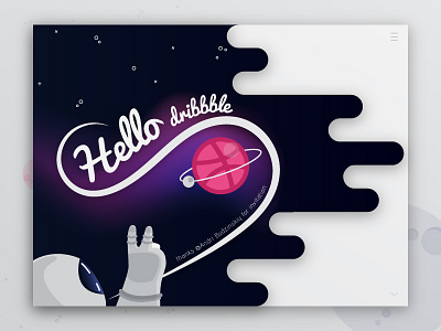 Hello Dribbble debut