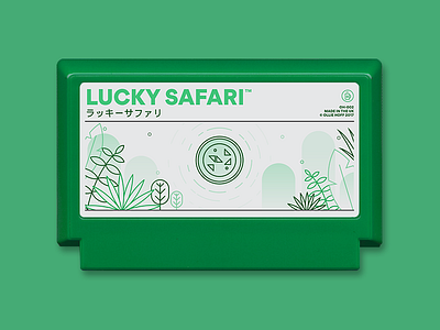 My Famicase Exhibition 2017 coins famicase game illustration leaves safari treasure