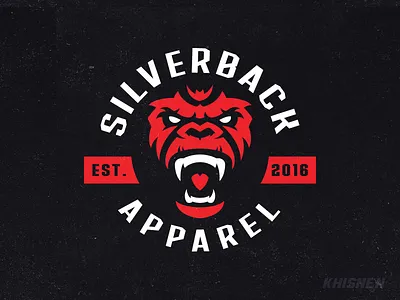 Silverback Apparel ape apparel branding fighting gorilla gym mma monkey