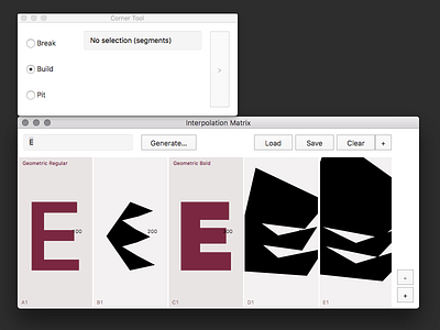 Interpolation failure font interpolation robofont type typography