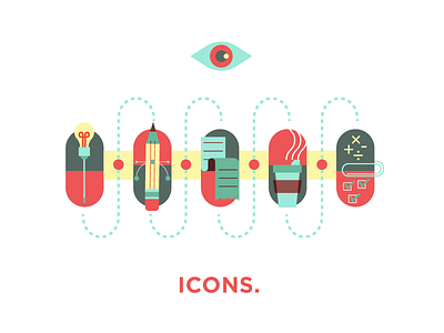 Icon System icons illustrator oakland sf bay area work