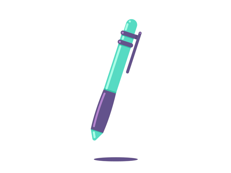 Flying Pen animation design illustration motion motiongraphics pen