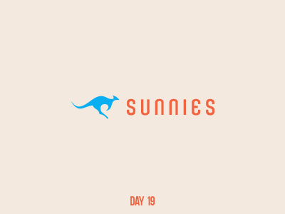 Day 19 Sunnies branding dailylogochallenge flat logo mark