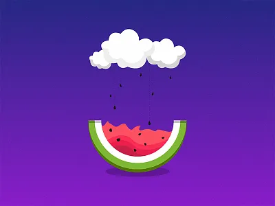 Emoji Book - Watermelon design emoji emojibook illustration