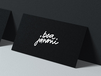 Bea brand id lettering logo personal