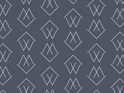 W Branding | Pattern Concept brand branding design graphic design icon logo mark pattern property real estate