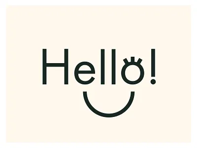 Hi :) futura hello smile type