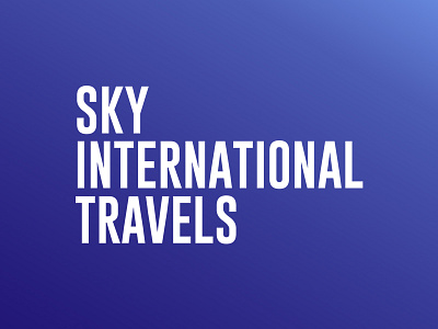 Travel Company Logo branding design flat lettering logo minimal travel type typography