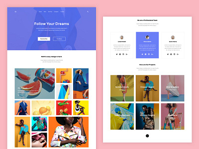 Prism Web Theme Template │designerbundle.com apple design design bundle design template ios ios app design mobile design ui ui kit user interface ux web template web theme