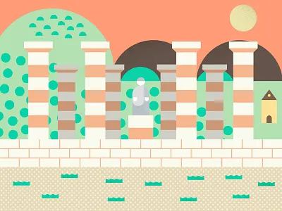 Baelo Claudia Ruins monument ruins vector