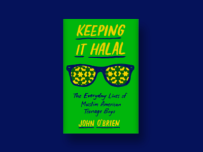 Keeping It Halal book book cover book design cover design handlettering