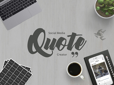 Social Media Quote Creator banner banner design design facebook instagram marketing pinterest quote quote creator quotes social media twitter