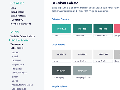 Design System design styleguide system