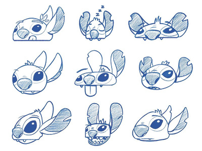 Wrong Stitches animation character art disney lilo and stitch stitch