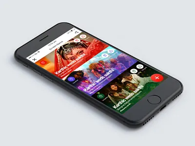 Invitation app design invitation iphone mobile ui ux