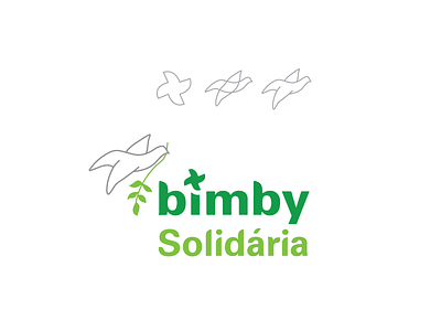 Bimby Vorwerk NGO logo blade brand design brand identity branding composition dove identity design logo logo design logotype ngo peace pro bono star