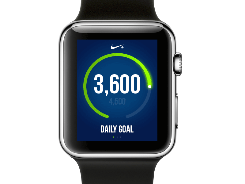 Nike Fuel animation apple watch fuel nike ui ux