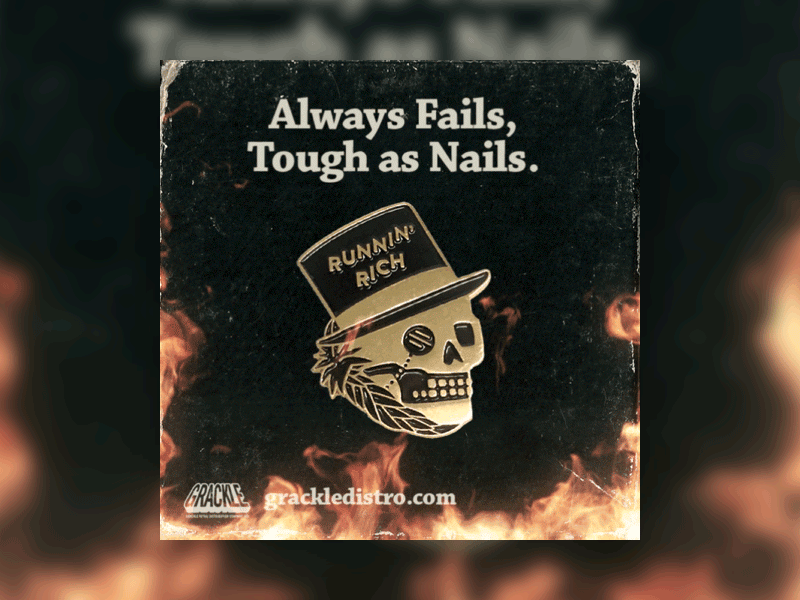 Runnin Rich IG bike money motorcycle oil poor rich skull