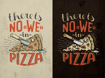 400x300 lettering pizza poster quote retro vintage