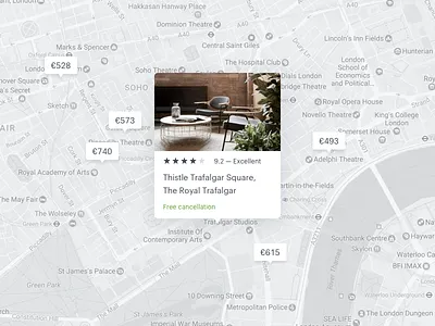Hotel search map hotel map search travelperk ui