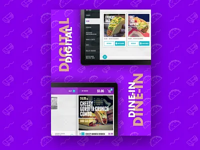 Portfolio Project Thumbnail kiosk portfolio project taco bell thumbnail