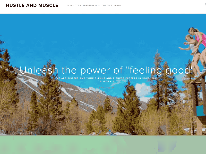 Jumping Banner Background jumping outdoors video web design web video