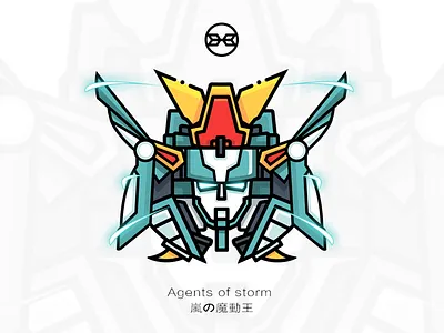光能使者-风暴使者 插画、ui