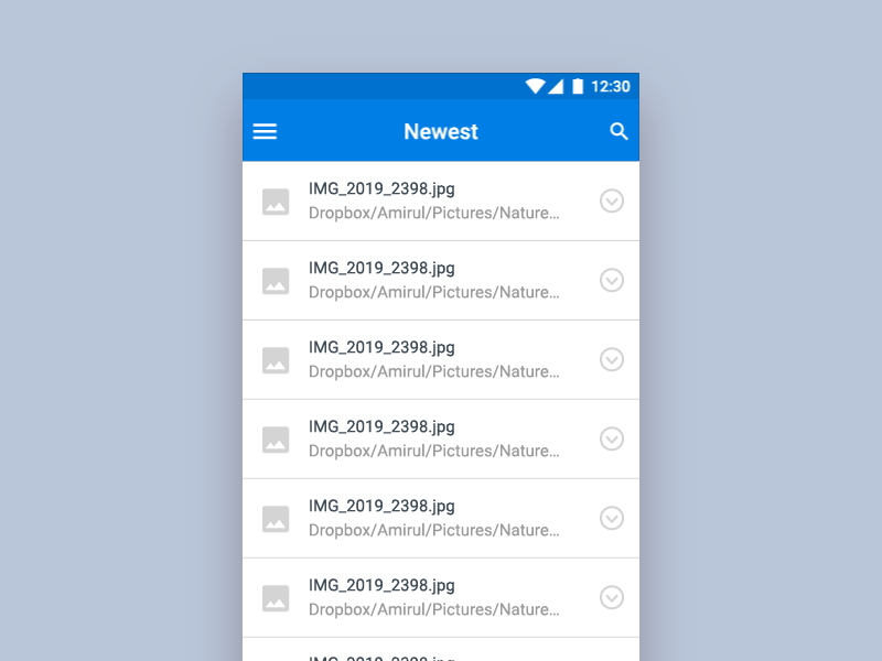 Dropbox Refresh android animate dropbox mobile refresh ui ux