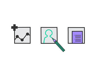 Hand drawn icons analytics e shop google google analytics hand drawn icon icons marketing persona