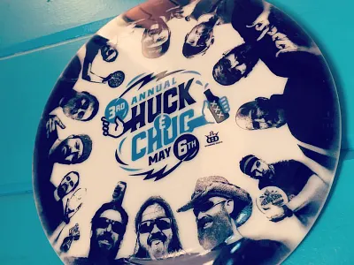 H&C Disc branding disc golf event hands logo tournament