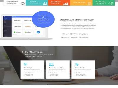 Stack SEO - PSD Template bytecode digital marketing company digital marketing firm internet marketing agency online marketing psd template search engine optimization seo template social media website