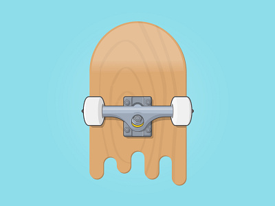 Skateboard illustration skate skateboard vector