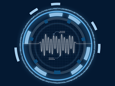 Voice Password electronic identity illustration password security sound voice