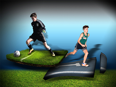 800x600 Dribbble Mateo grass mile run running soccer sports teenager tennis shoes trail