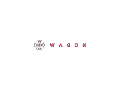 Wagon free throw logo minimal